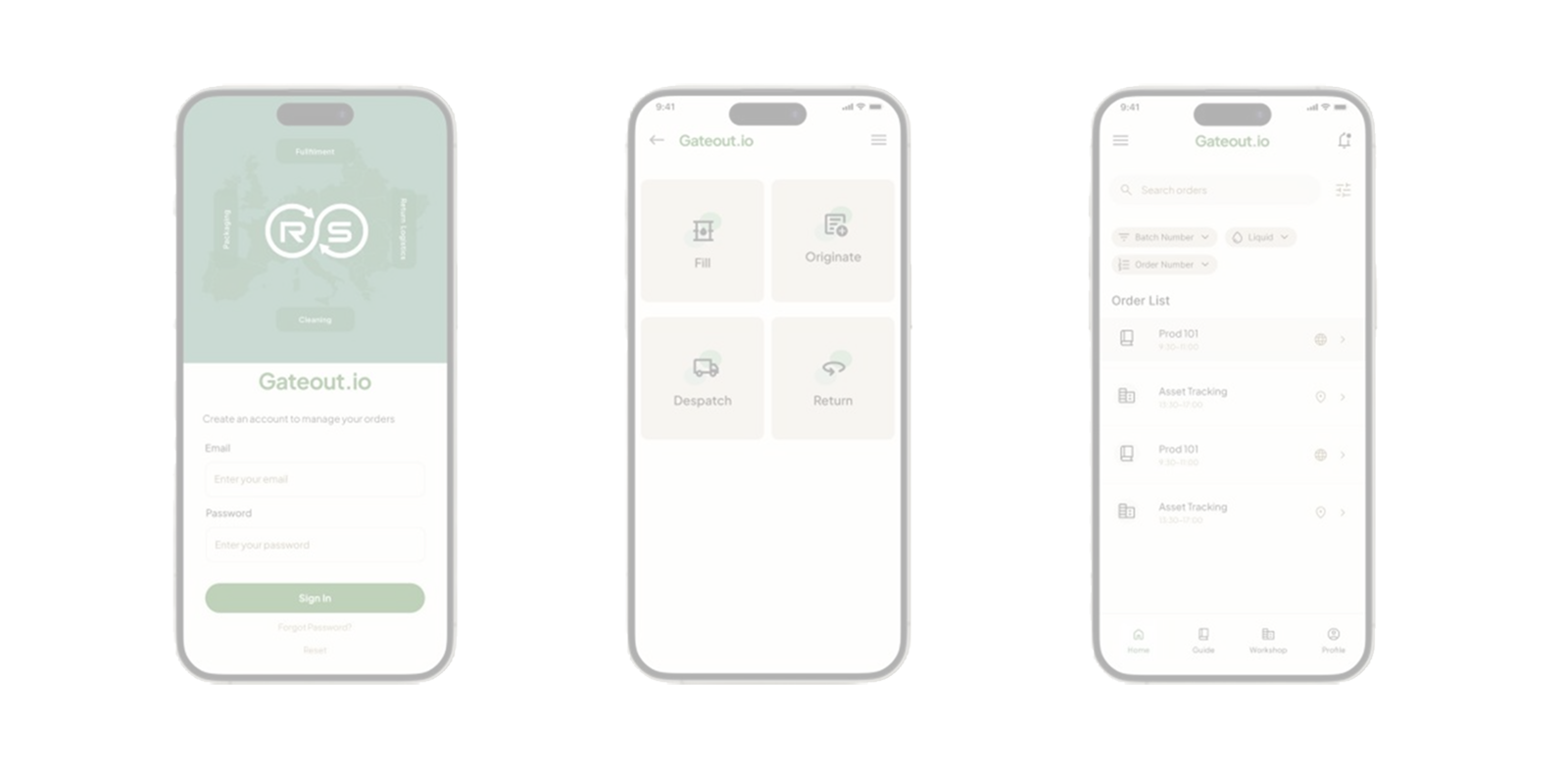 Phone app background